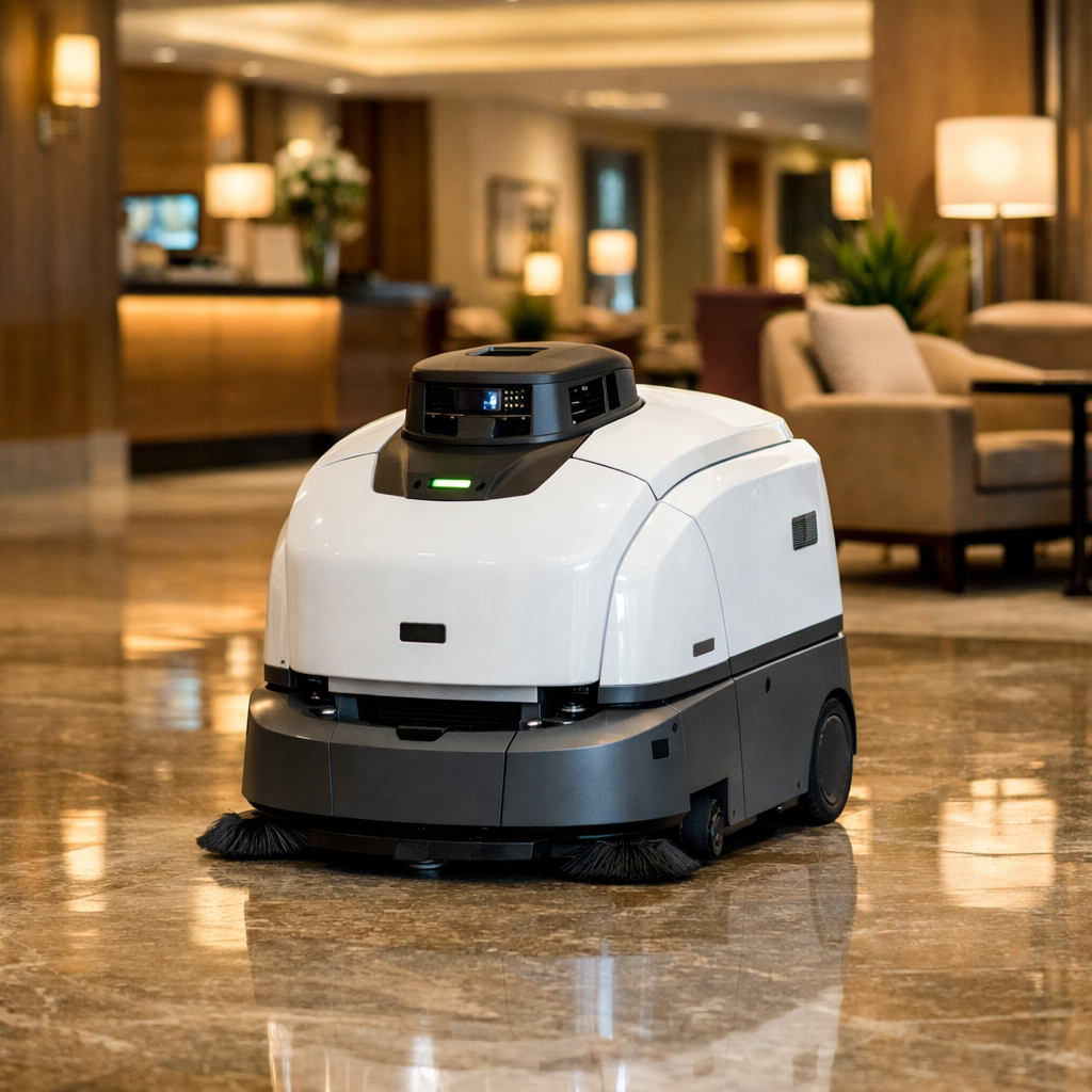 What are the top autonomous floor cleaning robots for hotel use